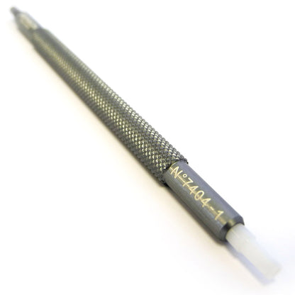 Bergeon 7404-1 precision watch hand fitting tool for secure accessory installation.