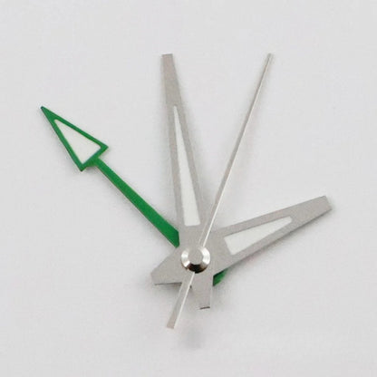 NH34 GMT GS 4Pins Green Luminous Multi-Color Watch Hands for NH35 NH34A 4R34