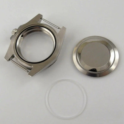 40mm Ceramic Bezel Watch Case Fit NH35 NH36 Miyota 8215 821A mingzhu 2813