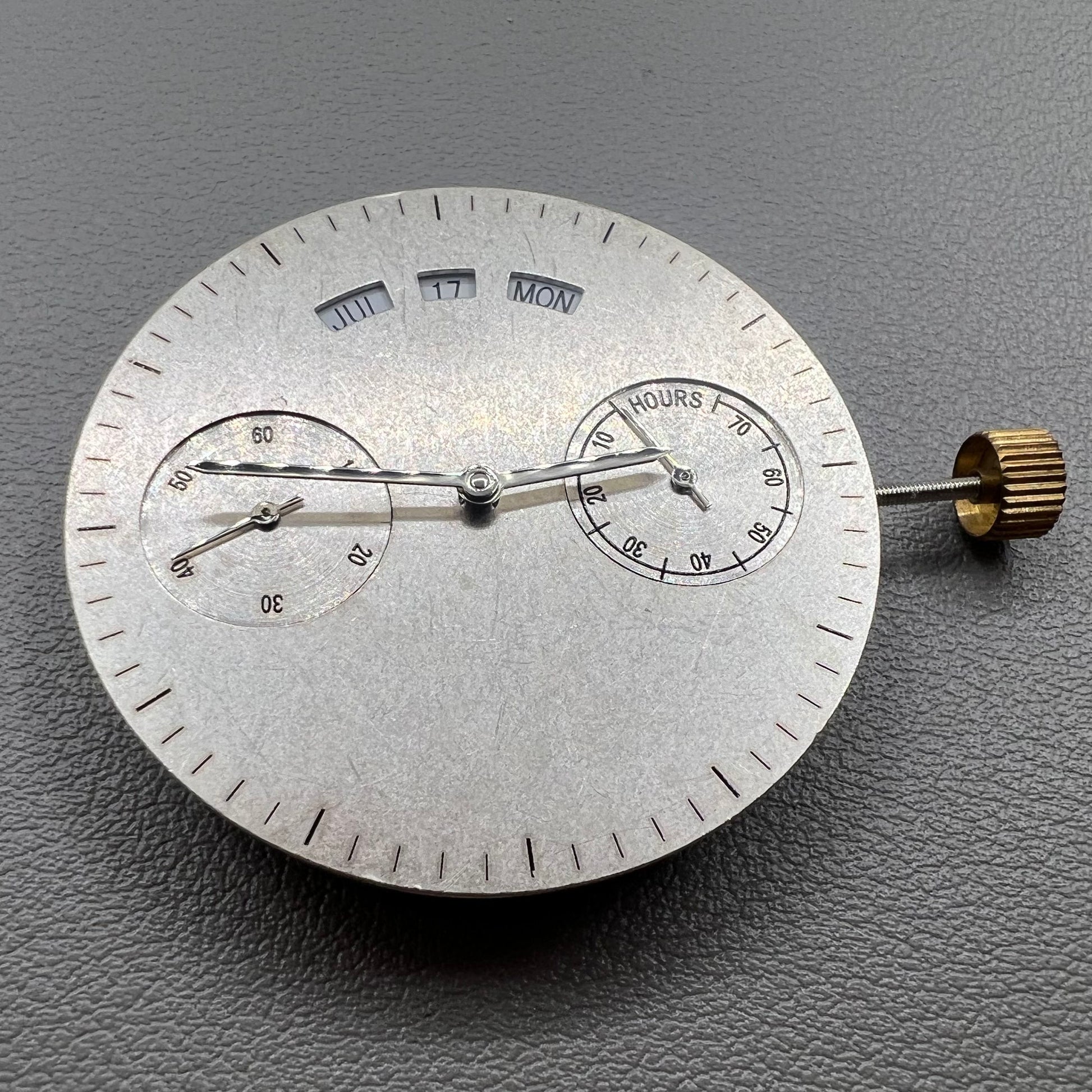 Dandong Perpetual Calendar watch movement for precise timekeeping and calendar functions, Dandong brand.
