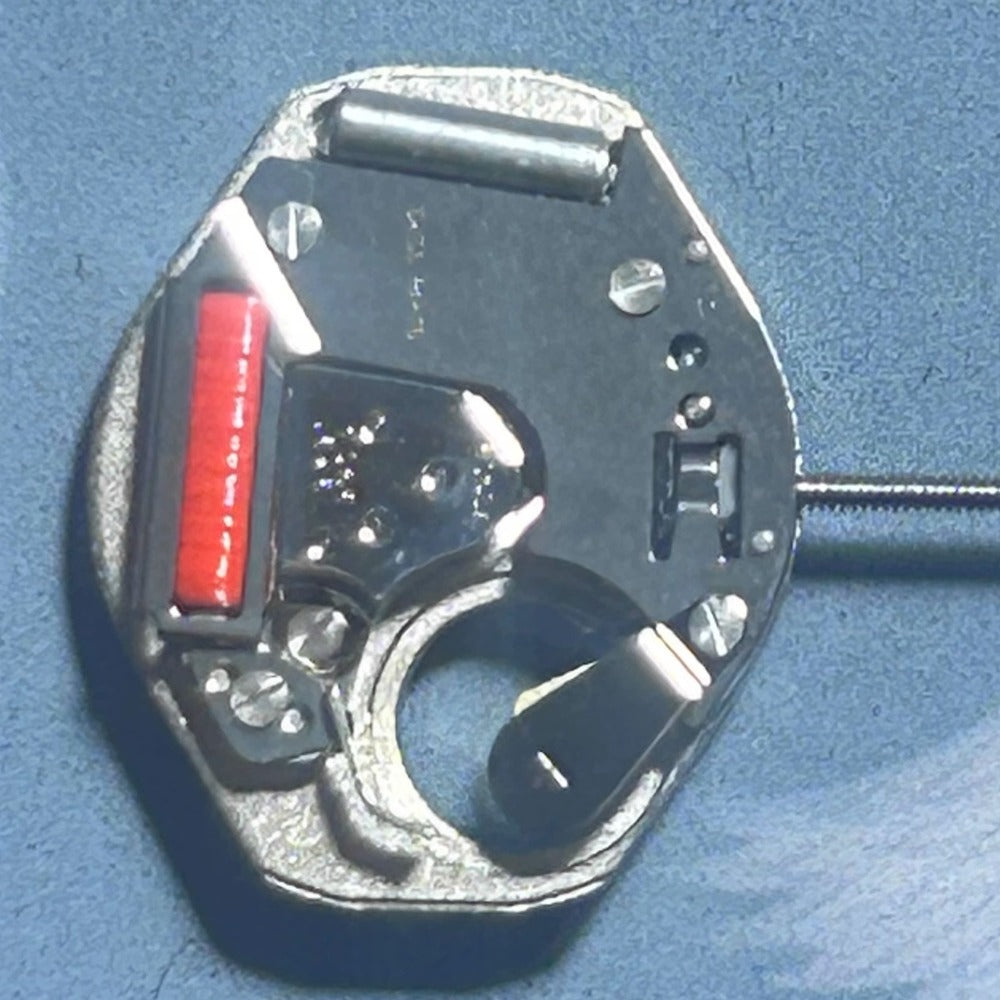 Swiss Part Ronda 763 quartz movement with 3 hands, precision watch accessory for repairs.