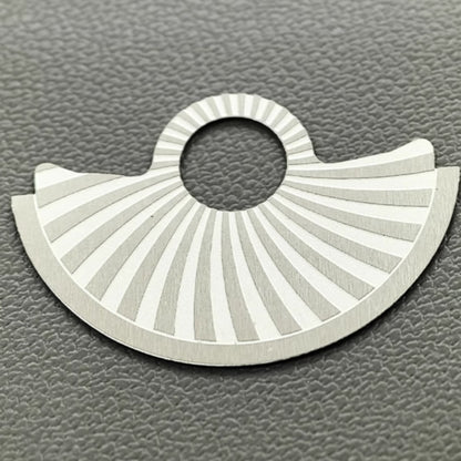 Rotor ondulé oblique argenté, masse oscillante, compatible avec NH35 NH36 7S26 4R35