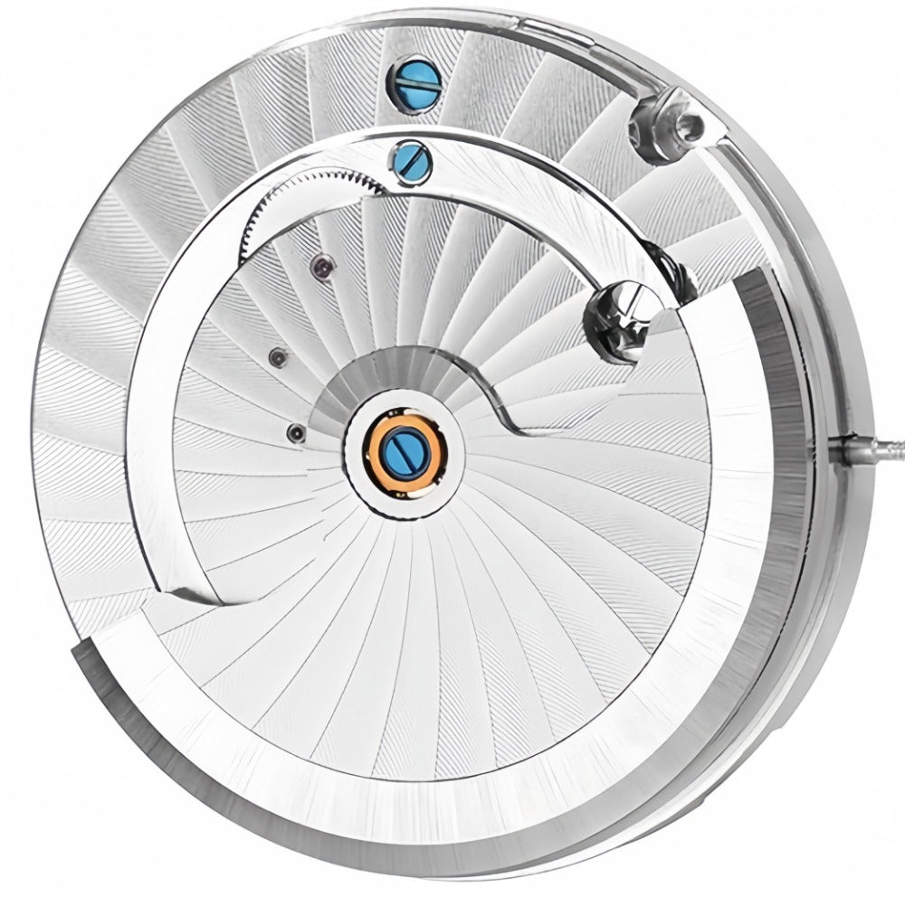 Hangzhou 3JZ0E automatic rotor movement for mechanical watch repairs, China made.