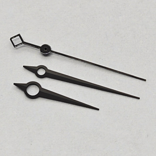 8mmx12mmx12.5mm Black Trim Watch Hands Set for ETA2824 2836 PT5000