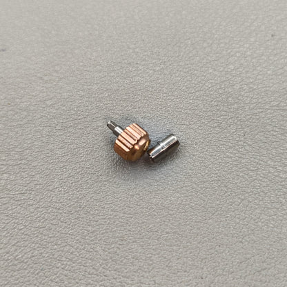 Rose Golden 6.0mm Watch Crown with Tube for OMEGA Seamaster 300 Watch