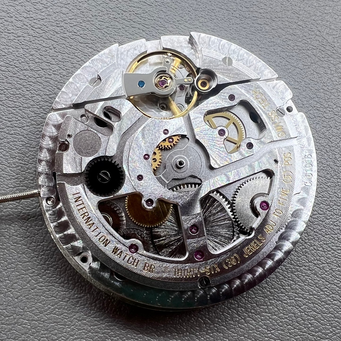 Dandong Perpetual Calendar watch movement for precise timekeeping and calendar functions, Dandong brand.