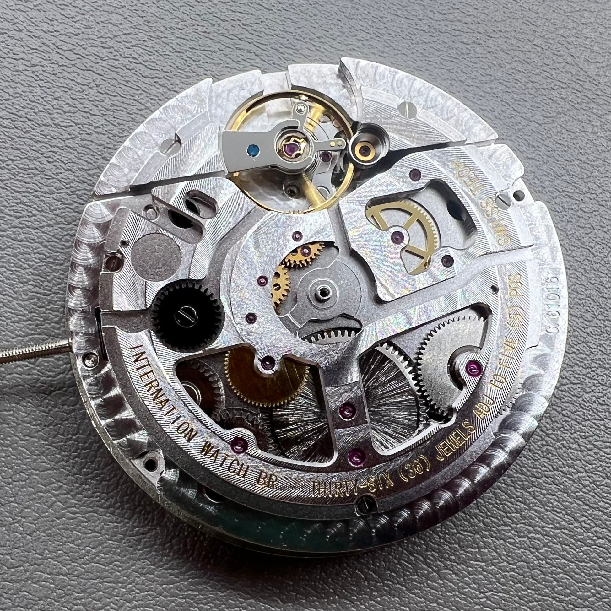 Dandong Perpetual Calendar watch movement for precise timekeeping and calendar functions, Dandong brand.
