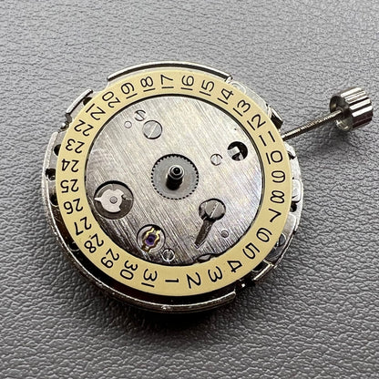 DG2813 automatic mechanical watch movement with 3-hand single calendar, precise replacement part