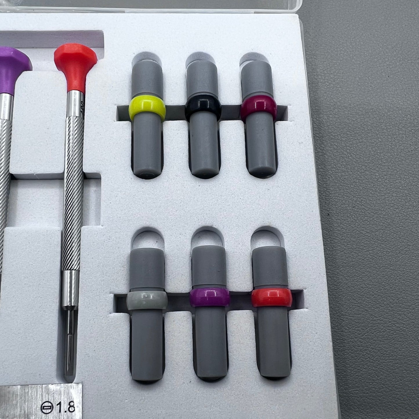 Screwdriver Set 316 Stainless Steel Watchmakers Ergonomic 6 Pieces Screwdriver