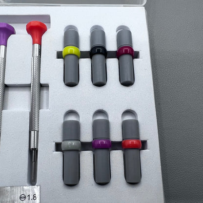 Screwdriver Set 316 Stainless Steel Watchmakers Ergonomic 6 Pieces Screwdriver