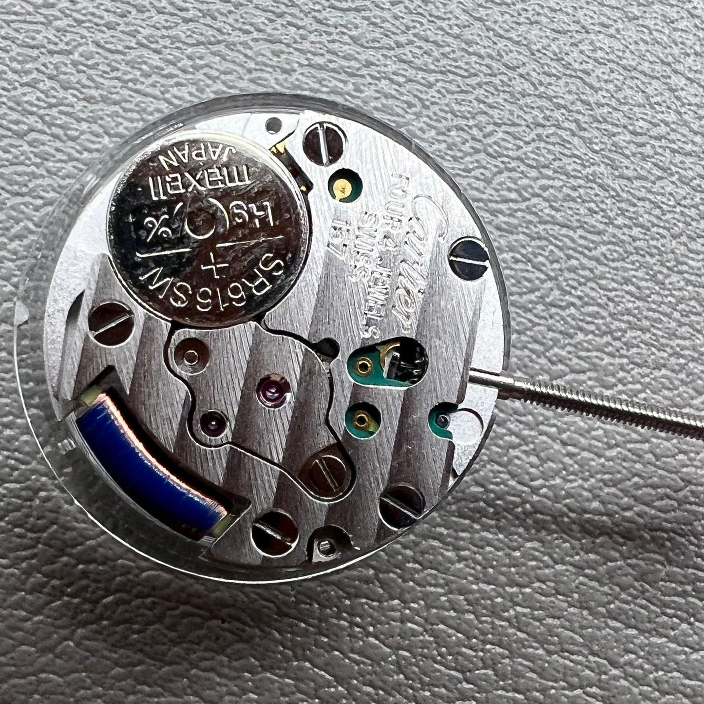 Swiss Original Cartier CTR-157 quartz watch accessory showcasing precision and luxury craftsmanship.