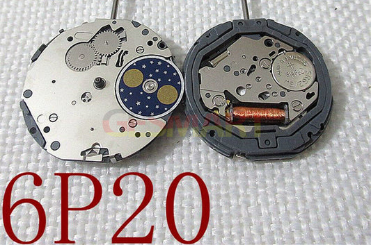 Miyota 6P20 quartz watch movement replacement part for precise timekeeping by Miyota.
