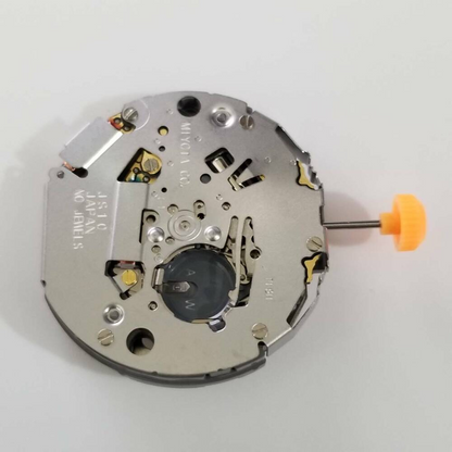 Miyota JS10 quartz watch movement repair part featuring precision gear assembly for watchmakers.