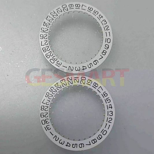 Swiss White Date Disk wheel with date at 3 o?clock for ETA 256.111 watch movement