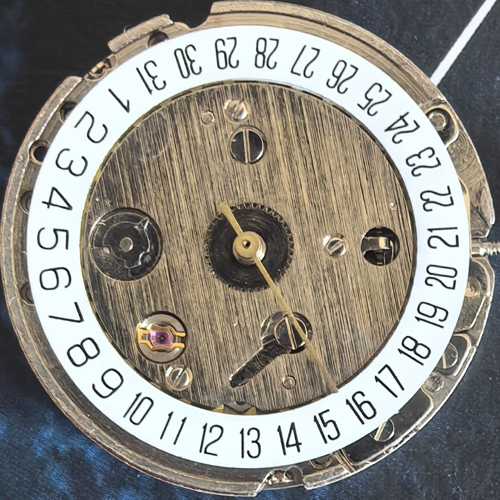 China Made T16 Mechanical Movement Single Calendar Date At 6