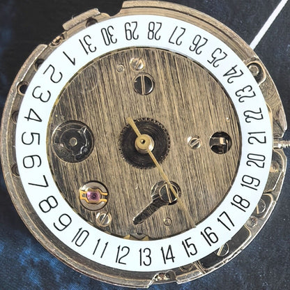 China Made T16 Mechanical Movement Single Calendar Date At 6
