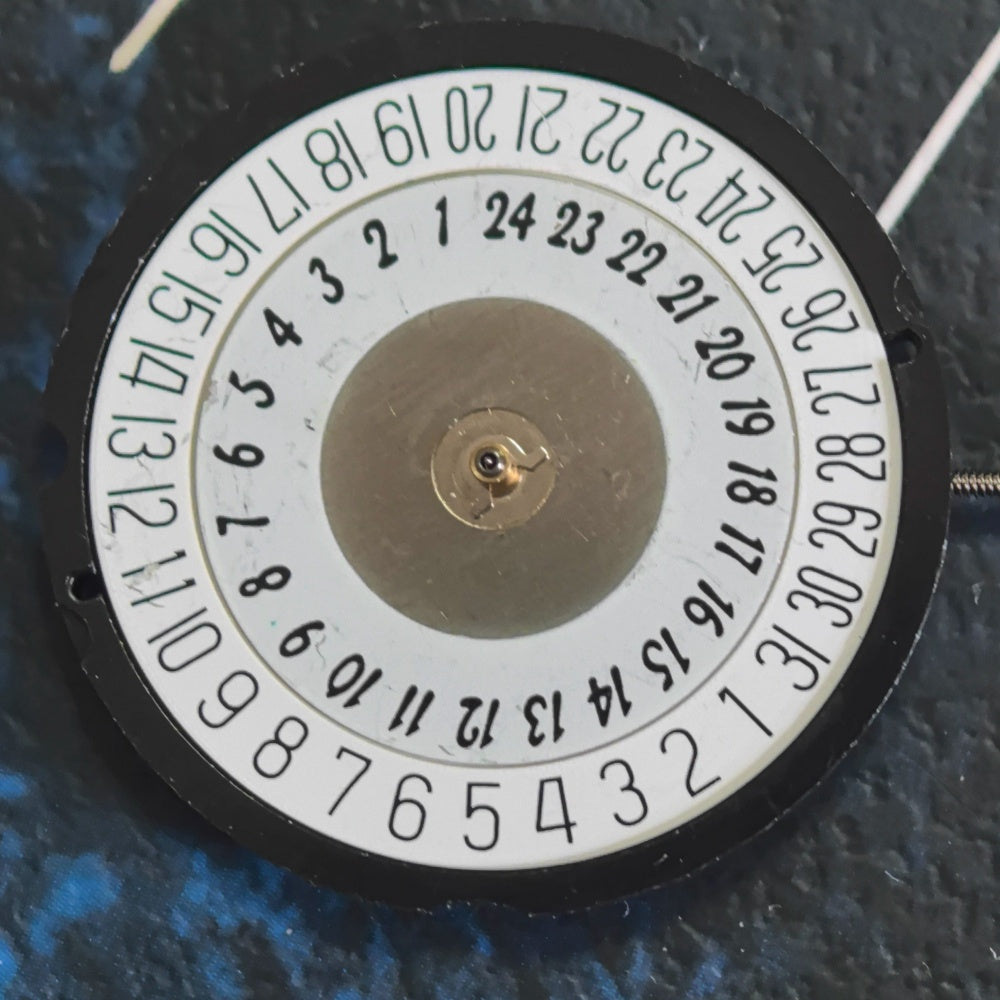 Swiss Made Ronda 515.D quartz movement with day-date function for watch repairs.