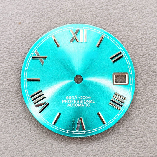 watch dial with S logo