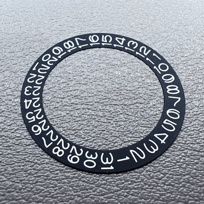 2 PIECES Black Date Disk Wheel Overlay for Movement NH35 NH36 Date@3