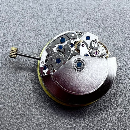 SHANGHAI 7750 White Day Date Small Automatic Mechanical Movement Second@9