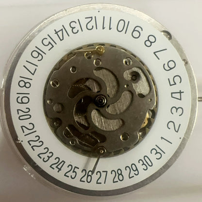 China Made Silver Hangzhou Mechanical Movement Small Second At 6/12