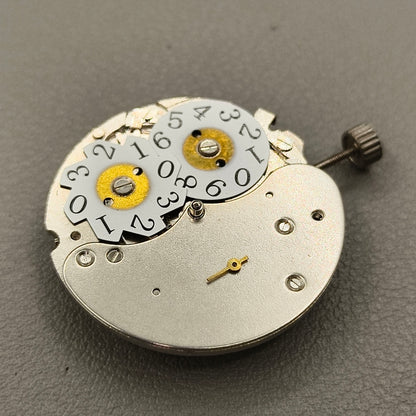 Tianjin T17 Chronograph Mechanical Movement Ultra Thin Big Calendar@12