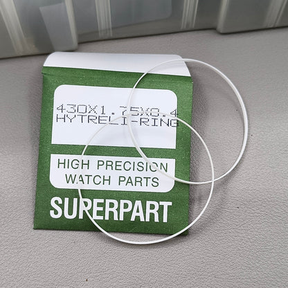 40 PIECES Watch Glass Crystal Waterproof O-ring Seal Gasket Exlarged Tool