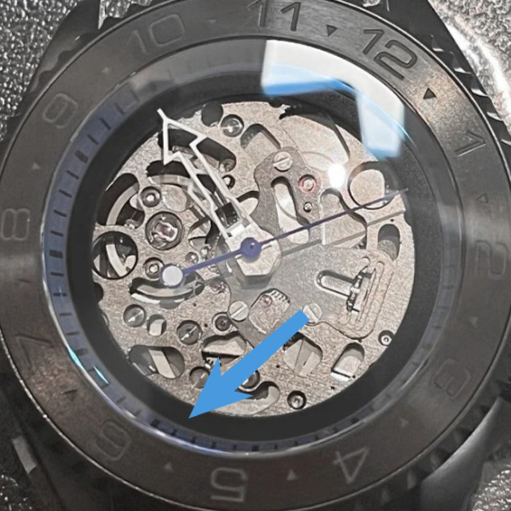 No Lume Black Hollow Watch Dial For Skx007 Skx009 Srpd Movement NH70/NH72