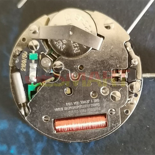 ISA 1198 Swiss quartz movement for moon star phase watch repair, precise and reliable mechanism