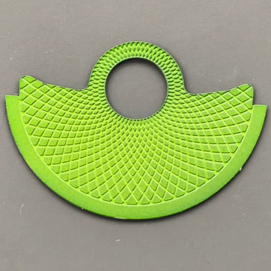 Hellgrüne Rotor-Schwinggewichtsauflage mit Schlangenskala, passend für NH35 NH36 7S26 4R35