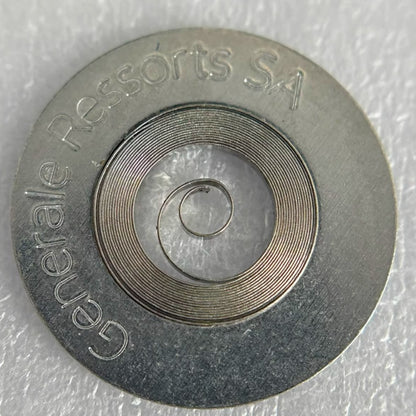 Replacement mainspring for Glashutte39 movement watch, ensuring precise timekeeping and durability.