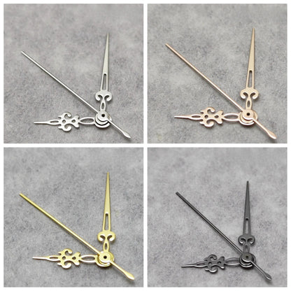 Black NH35 Hands Polished Snowflake Watch Hands Pointers For NH35/NH36/4R/7S