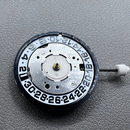 Swiss ISA 8176A 8176-1990 White Dial Watch Quartz Movement