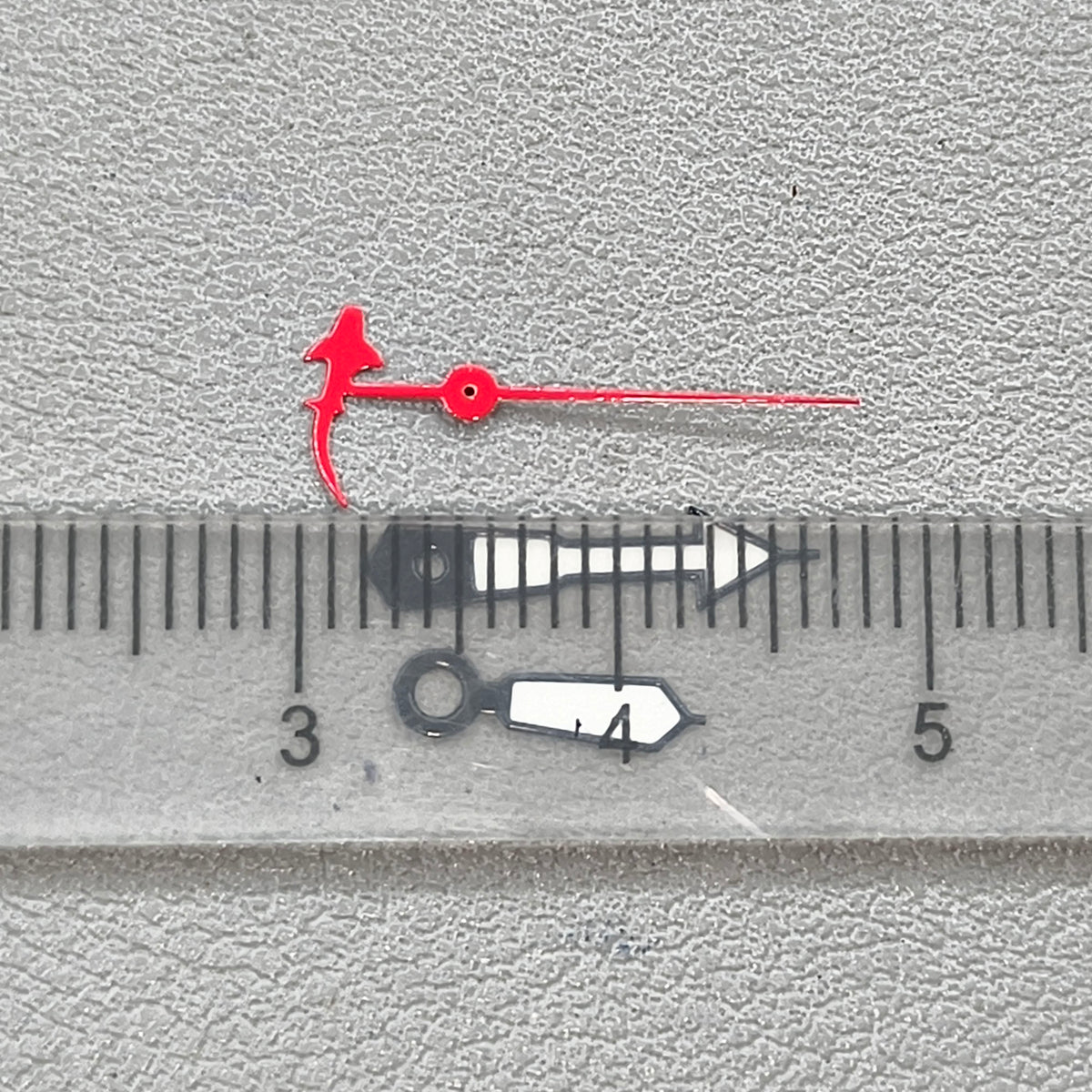 Red Shark Second Hand Green Luminous Watch Hands for NH34/35/36 NH38/39 NH70/72