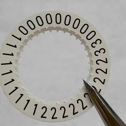 Replacement day wheel disc for M021.626 watch movement, compatible with C07.651, precision brand part.