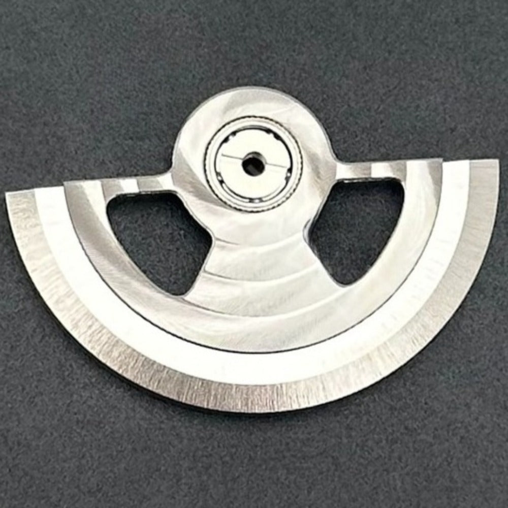 Modified Silver Hollow Ripple Rotor Oscillating Weight for NH35 NH36 Movement