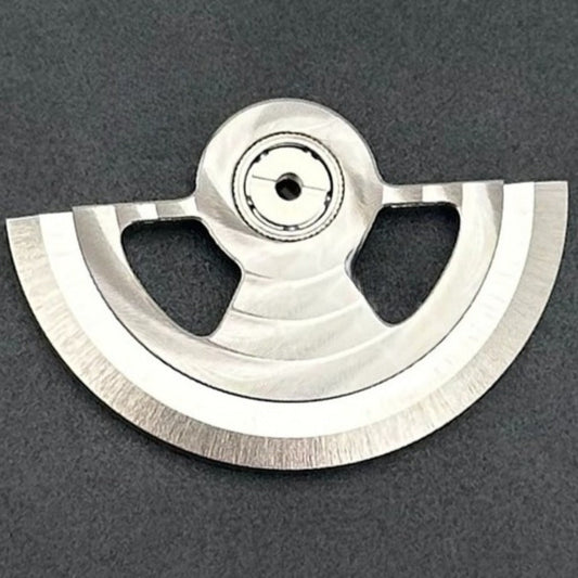 Modified Silver Hollow Ripple Rotor Oscillating Weight for NH35 NH36 Movement