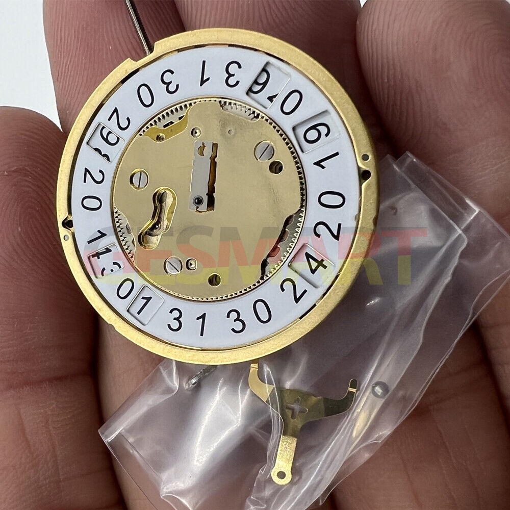 Ronda 4003B quartz watch movement with date at 6, precision Swiss made accessory