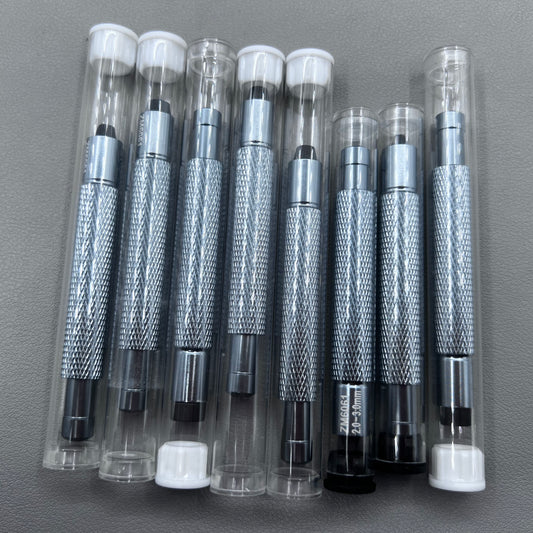 8 Size/Pack 3.0-7.0mm Watch Crown Winder Screw Mechanical Winding Pin Vice