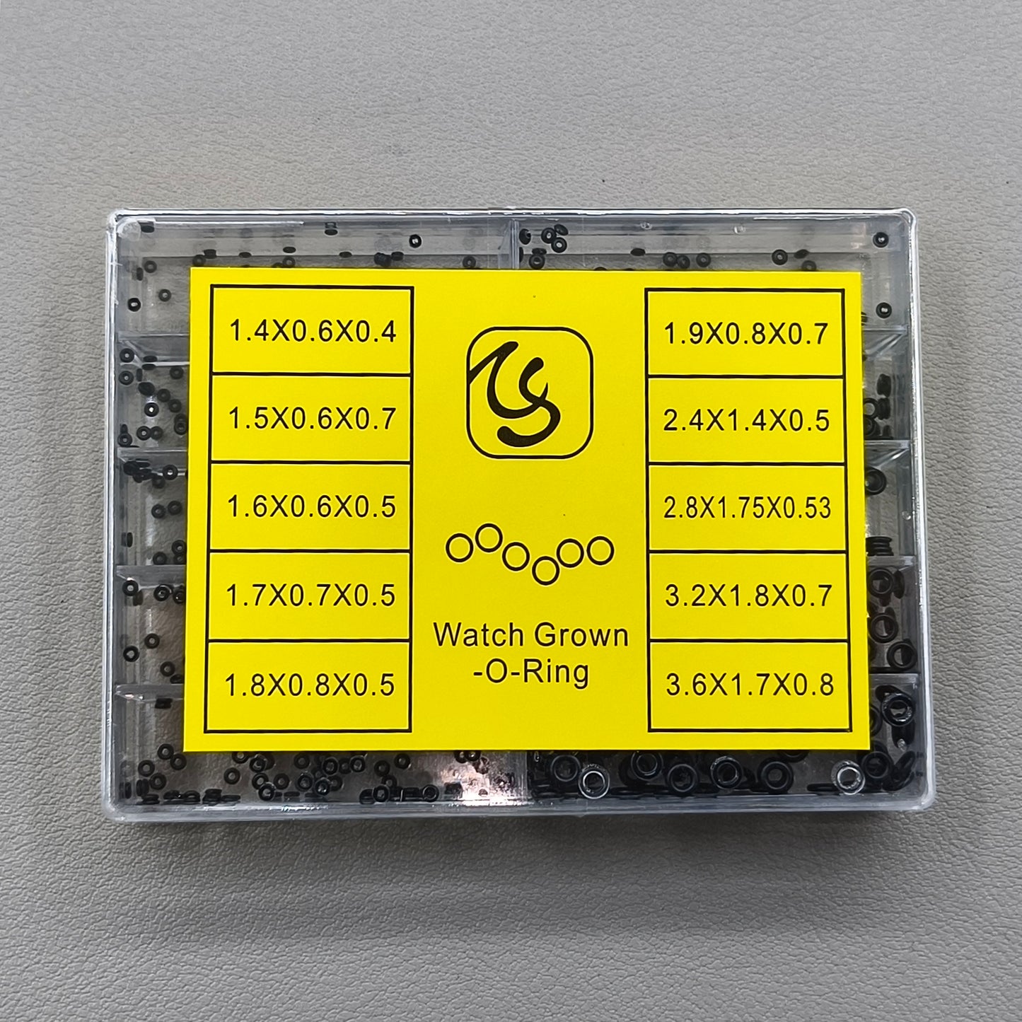 Assorted Waterproof Rubber O Ring Watch Crown Watch Head Ring Seal Gasket