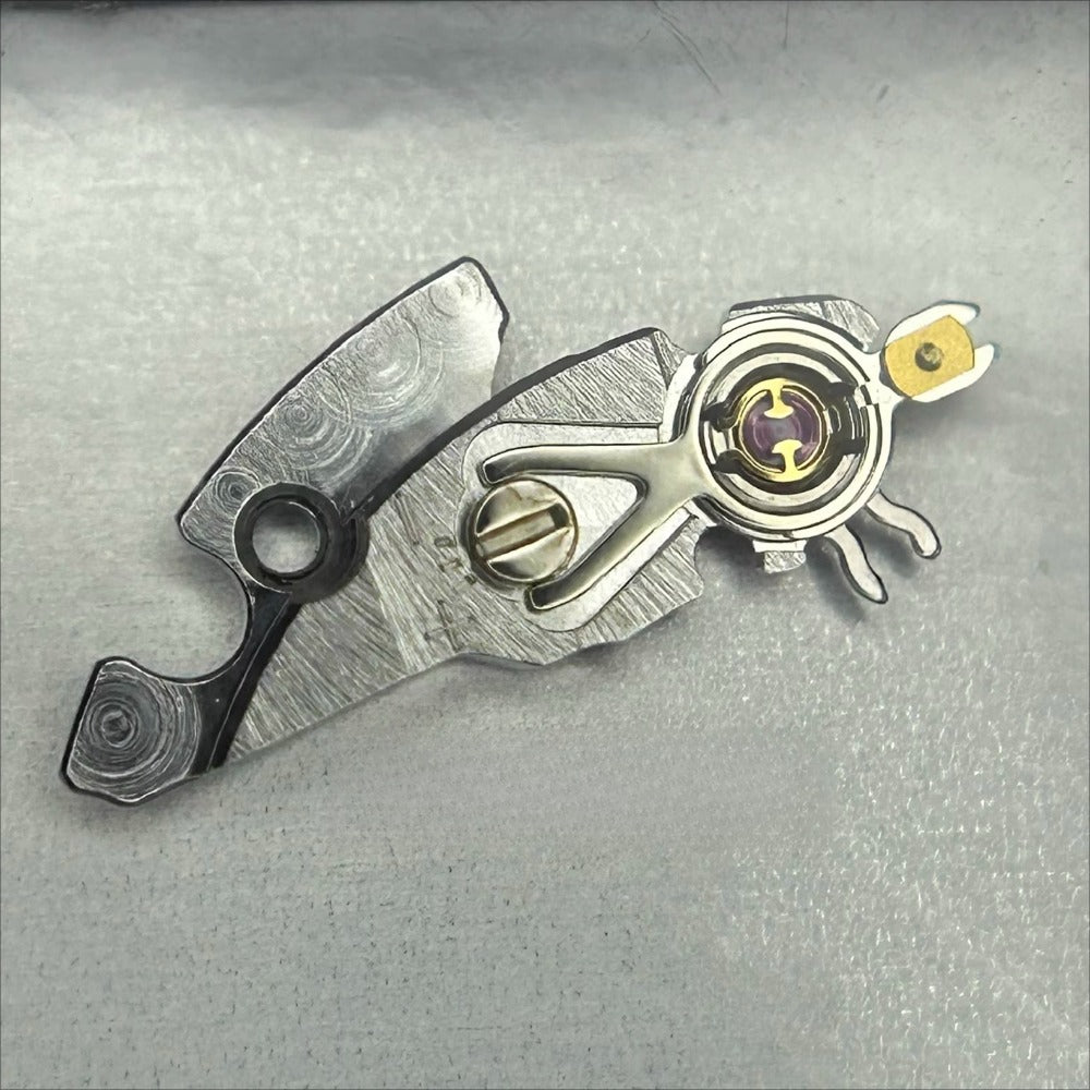 Balance wheel for ETA2000 Omega 2520 movement, precision watch accessory.