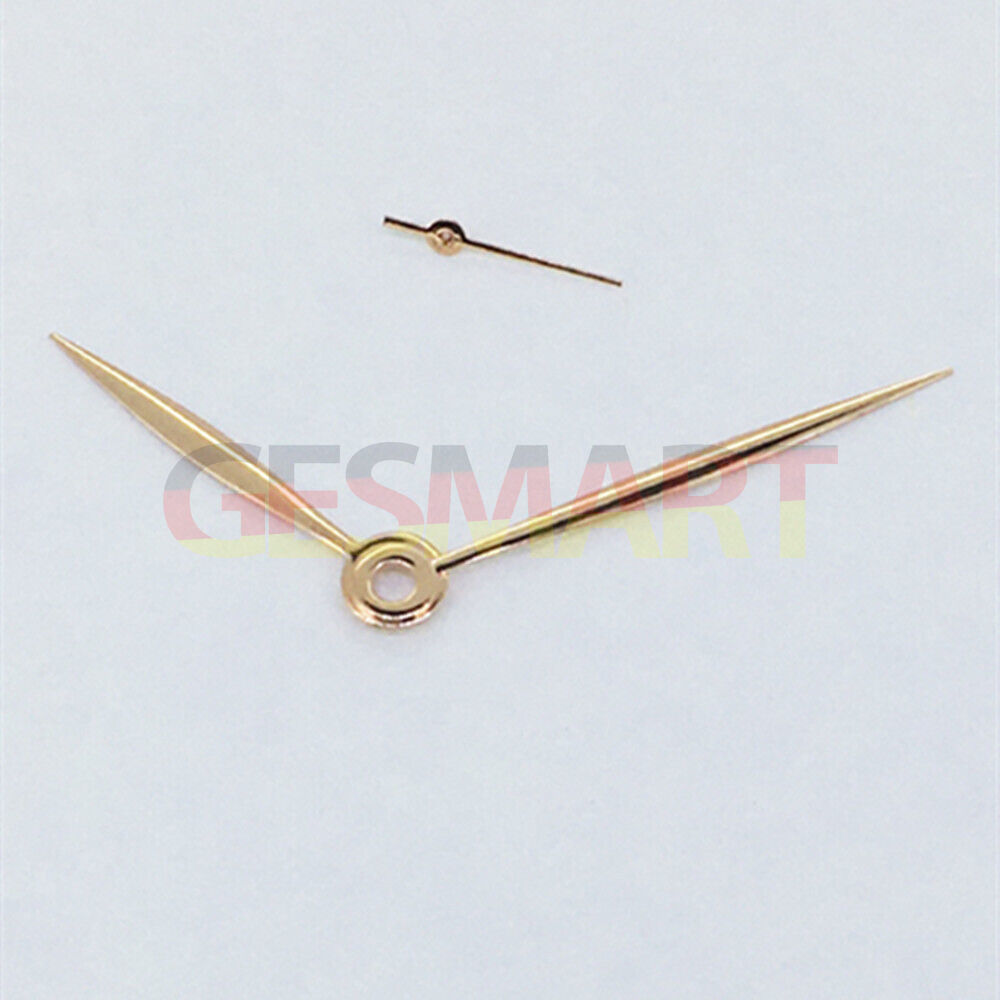 Rose Golden Polished NO Lume Watch Hands for ST3600/ST3620/ETA6497/ETA6498