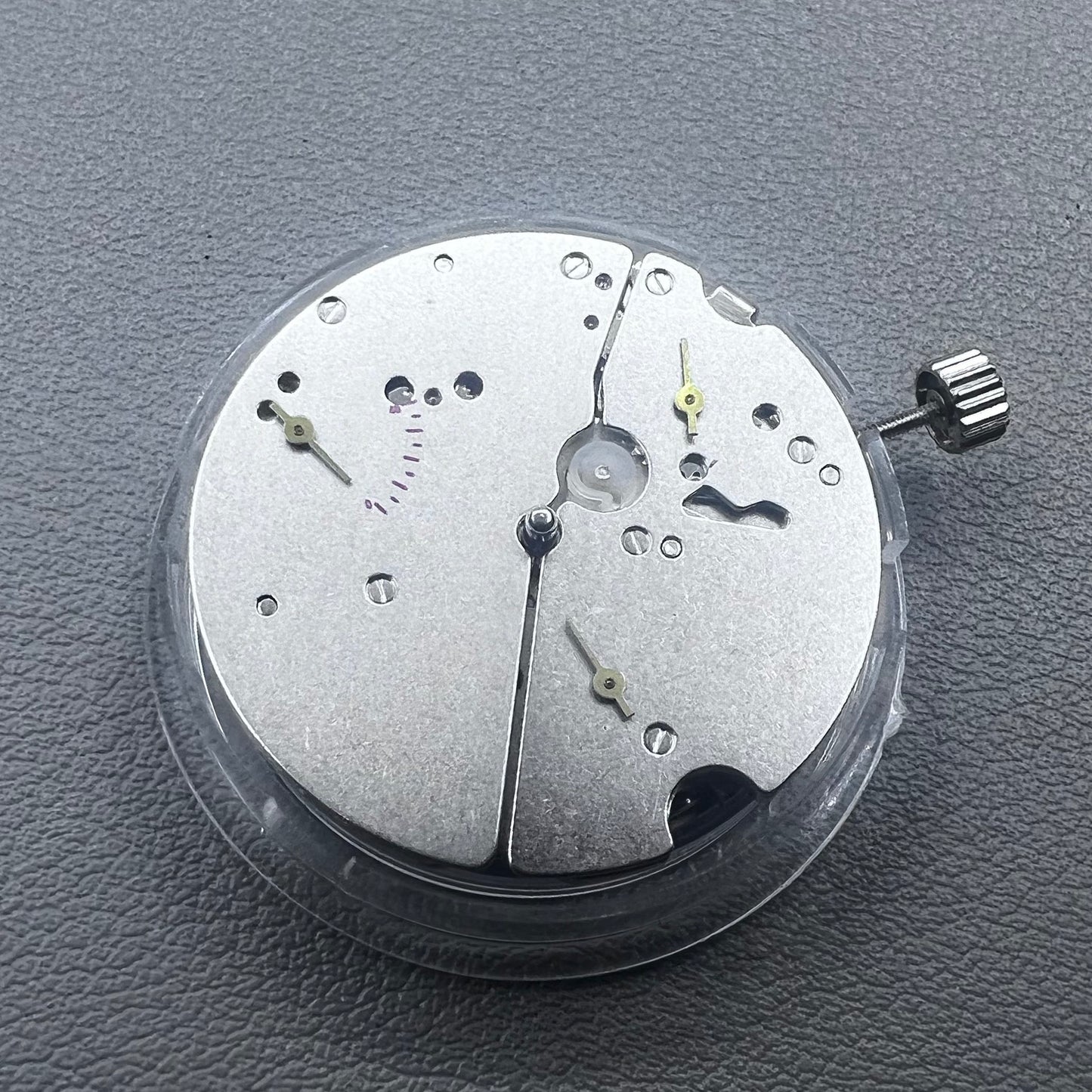 Tianjin T17 ST17 ultra-thin watch movement showcasing intricate automatic mechanical design.