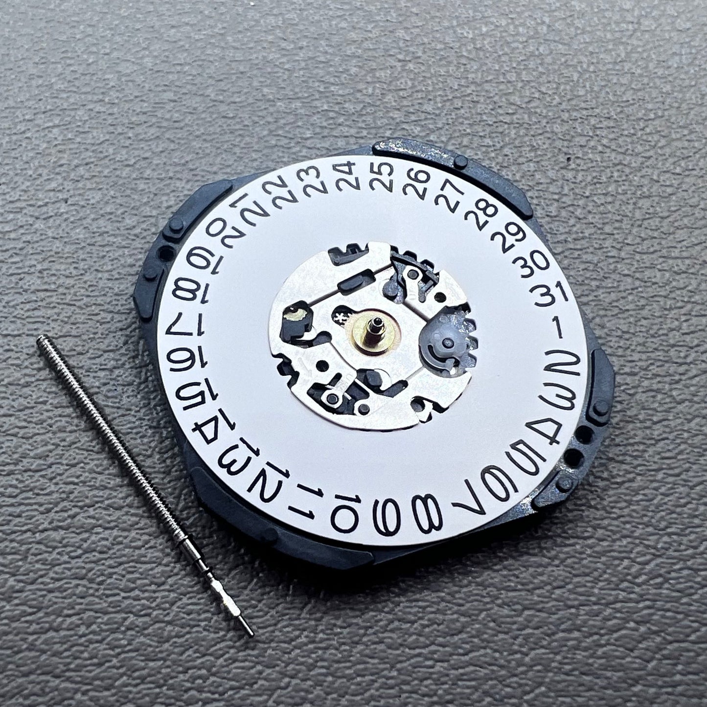 Japan Hattori Epson TMI VX42 VX42E Watch Quartz Movement Date@3