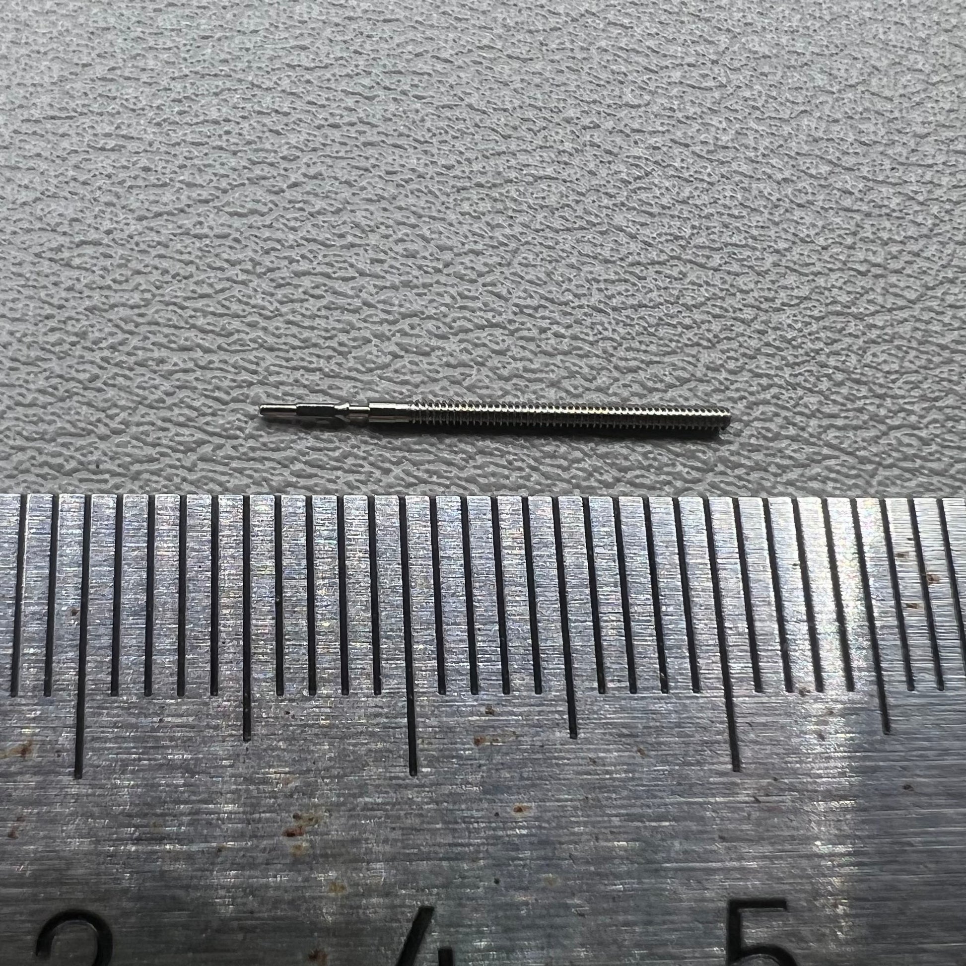Set of 5 watch winding stems compatible with Ronda 1062/1063/1064/1069 movements for precise time adjustment.
