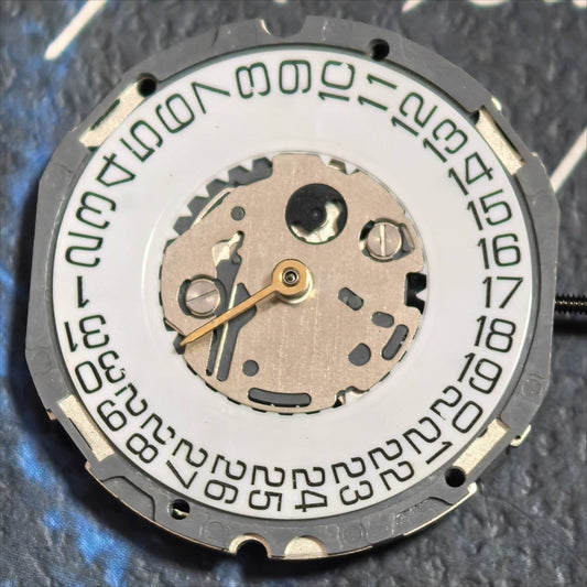 Japan Made 5D20 Quartz Movment 3 Hands Watch Part Date At 3