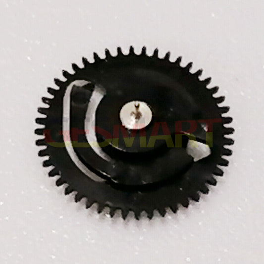 Second wheel for Miyota NH37 movement, precision Japanese-made watch part at 11 o'clock position.