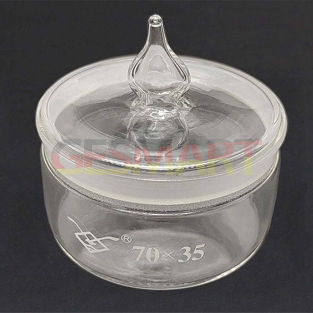 1. Clear glass 70x35mm benzine cup for precise watch repair  