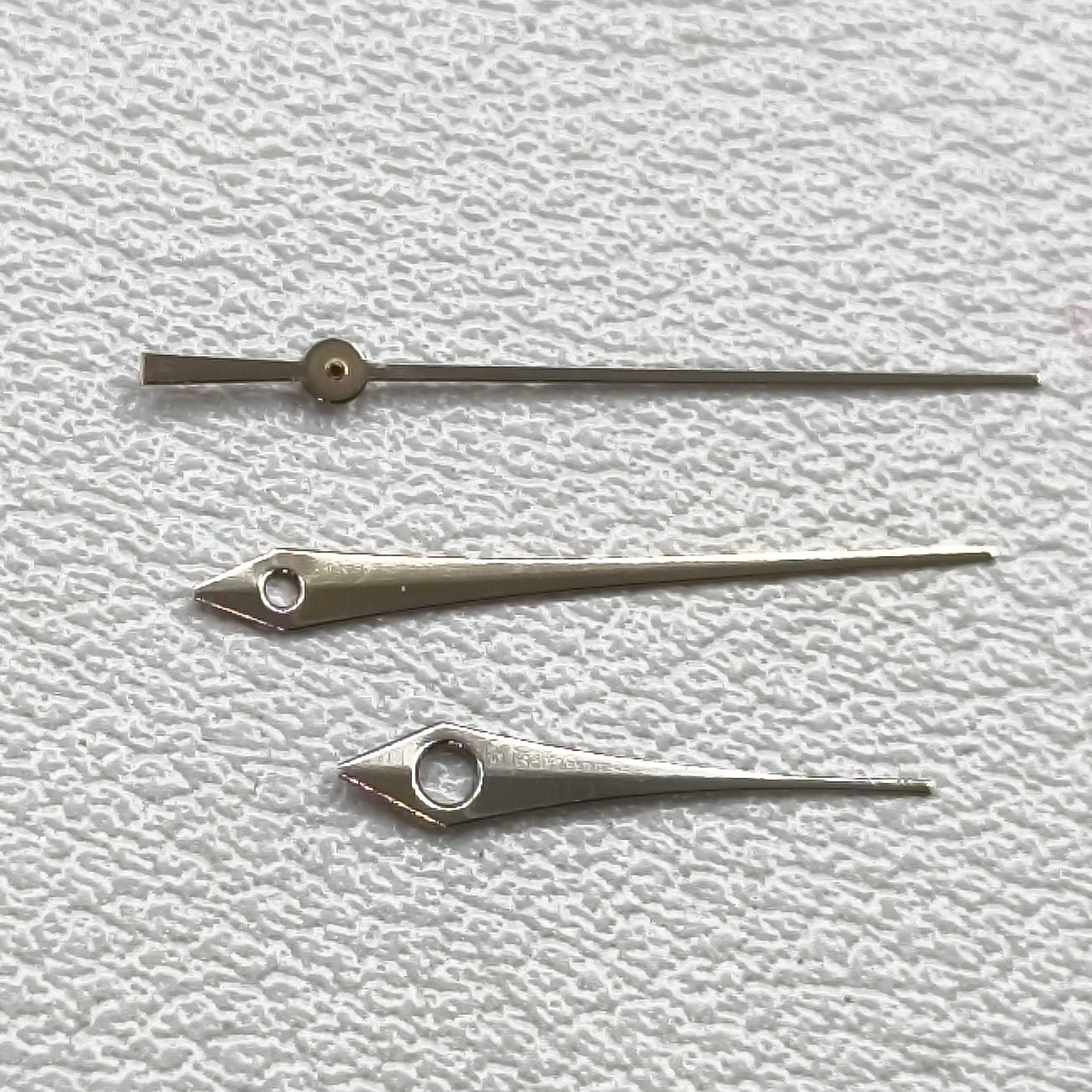 2 Sets/Pack Black Plating Watch Hands for Miyota 2035 Watch Movement