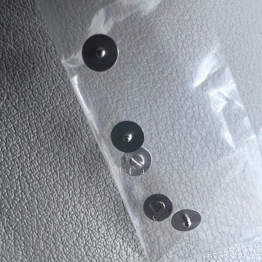 Set of 5 original screws for ETA C07.111 ratchet wheel, ensuring secure watch movement assembly.